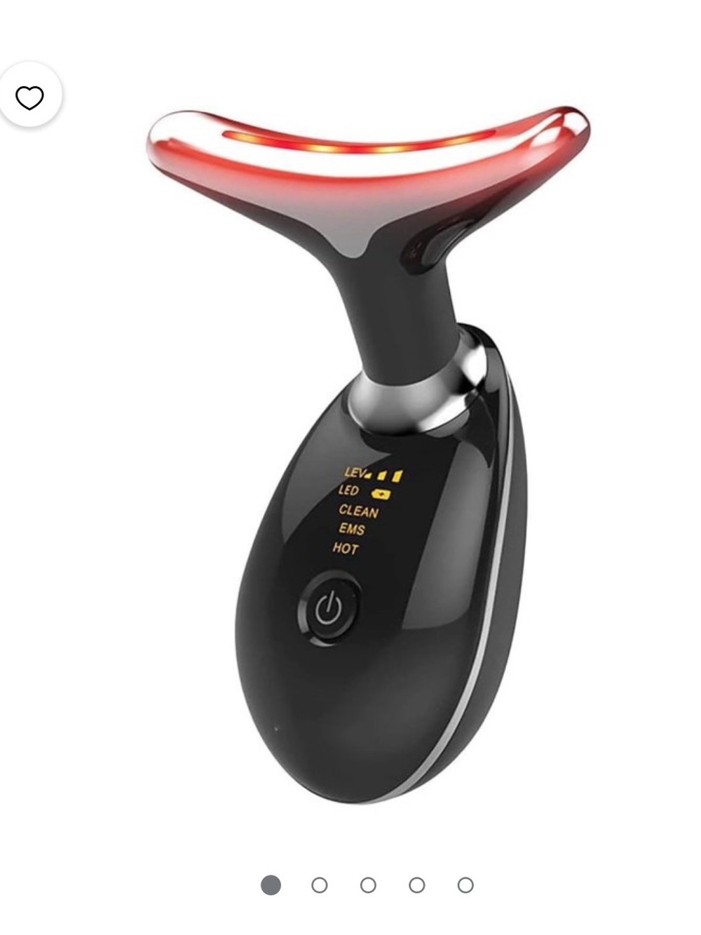 LED Facial Sculpting Tool - Black